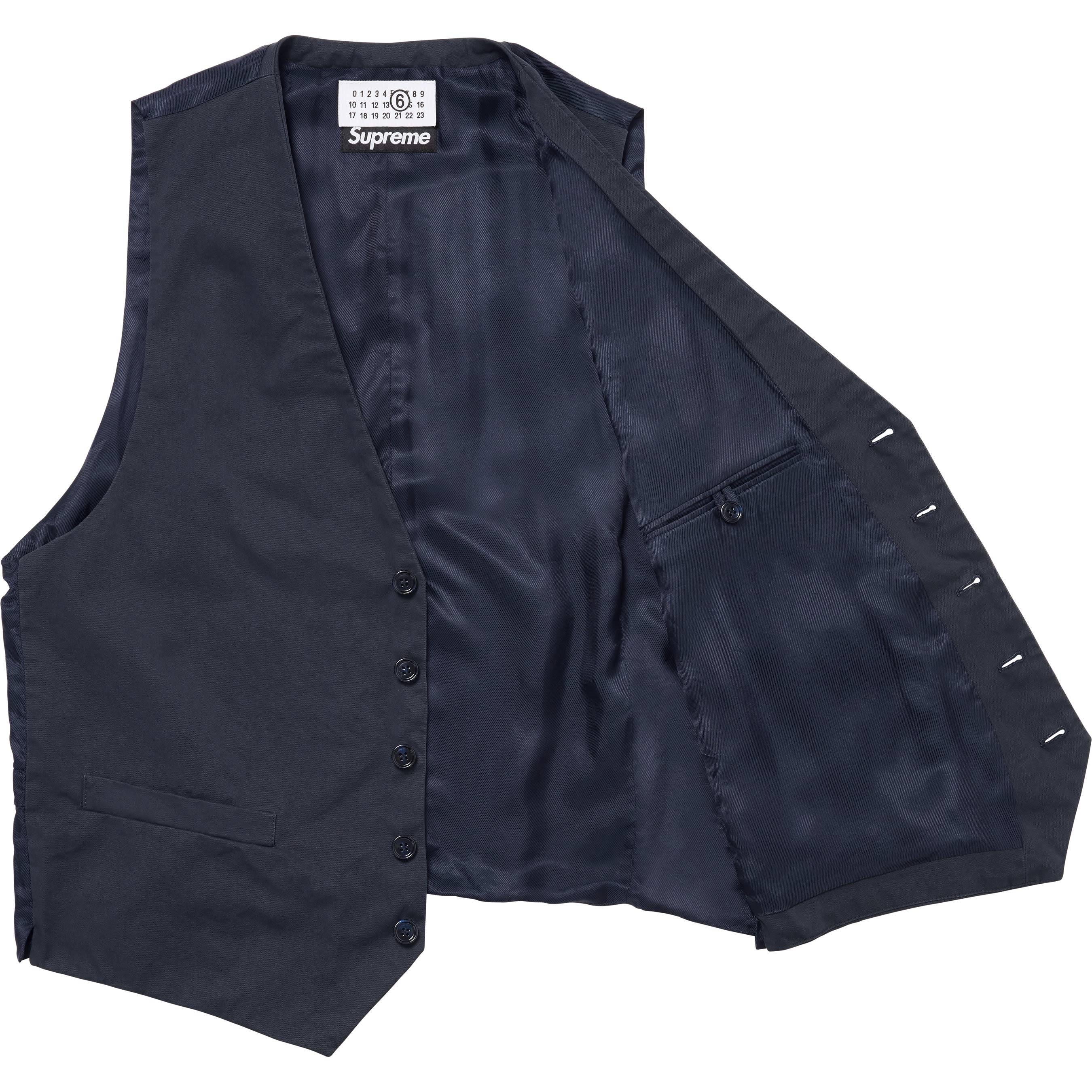 Supreme®/MM6 Maison Margiela Washed Cotton Suit Vest view 11